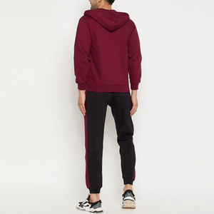 Conjunto Deportivo Estampado para Hombre, Dos Piezas, Sudadera con Capucha de Color Sólido, Pantalones Deportivos, Ropa Deportiva de Algodón, Estilo Urbano, Nuevo Diseño, Estilo Único - Product Image 5