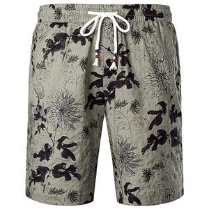 Adjustable Summer Men Hawaiian Beach Shirt Printing Men's Customized Two-Piece Shirt And Shorts <b>Sets</b> - Product Image 5