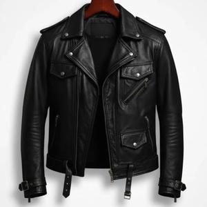 Veste en jean et cuir unisexe de haute qualité personnalisable, 100% coton, style décontracté pour l'hiver, avec logo brodé, capuche intégrée - Product Image 3