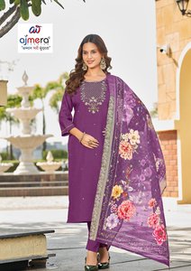 Traditional Women's Designer Ethnic Stylish Quick Dry Stretchable Wrinkle Free Kurti Suit for <b>Wedding</b> Party Wear Office Regular - Product Image 3