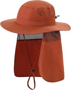 Sombrero de Pescador Unisex de Secado Rápido para las Cuatro Estaciones, Plegable, de Nailon, con Solapa para el Cuello, de Lona Oxford, 54-56 cm, para Pesca al Aire Libre - Product Image 2