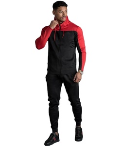 100% coton respirant tissu Jogging hommes survêtements tenue décontracté Logo personnalisé survêtements avec capuche pour hommes - Product Image 4