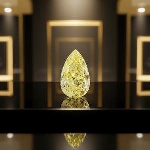 Diamant en vrac certifié IGI 5.03 PEAR VS2, diamant cultivé en laboratoire - Product Image 3