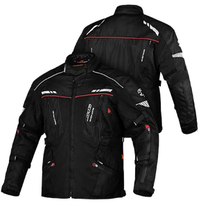 Unisex Touring <b>Motorcycle</b> <b>Jacket</b> CE Armor Cordura Fabric Waterproof Flame-Retardant UV Protection Breathable Dual-Sport Riding - Product Image 4