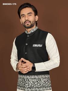 Premium Collection Festival Wear Amazing Color <b>Silk</b> with Embroidered Daaman work Koti & <b>Kurta</b>-Pant Set Worldwide Supplier Ethnic - Product Image 4