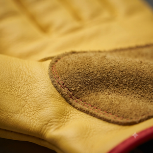 Reinforced Goat Grain Leather Durable Anti-Slip <b>Driver</b> <b>Gloves</b> New Design Custom Logo Heavy Duty Heat Resistant Work SAFETY - Product Image 6