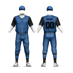 Diseña tus Propios Uniformes de Béisbol y Sóftbol de Ensueño, Uniformes de Béisbol 100% Poliéster para Hombre, Uniformes de Béisbol de Alta Demanda - Product Image 3