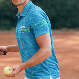 Polo homme à motifs personnalisés, manches courtes, léger, été, séchage rapide, respirant, col sport, golf, tennis, pickleball - Product Image 1