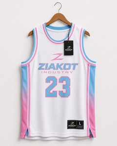 Maillot de basket authentique rétro personnalisé blanc-vert-jaune or, le plus vendu en gros directement de l'industrie - Product Image 4