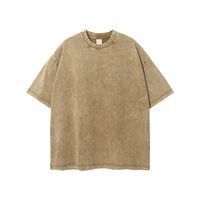 T-shirts pour hommes en toile 100% coton de haute qualité, lavage à l'acide, logo personnalisé, écologiques, séchage rapide, respirants, manches courtes, été
