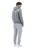 Sudadera con Capucha Oversize de Lujo para Deportes, con Cremallera Frontal, Diseño de Camuflaje y Parches de Dibujos Animados, de Lona, Unisex, con Logotipo Personalizado, de Invierno, de Alto Brillo