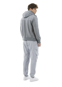 Veste matelassée de luxe pour homme, personnalisable avec logo, en toile camouflage, zippée, oversize, à capuche, pour l'hiver, sportive et très brillante - Product Image 6