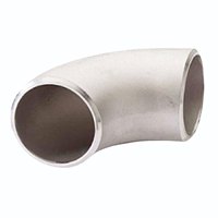 Raccord de tuyauterie SS316L Gr WCB A105 CL 300, coude en acier forgé haute pression à 45 degrés, taille 14 mm, tête de soudure lisse pour applications chimiques