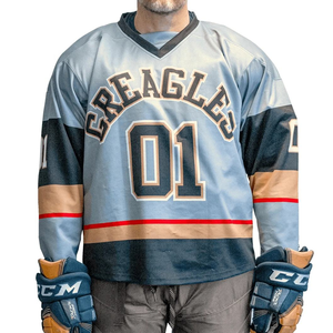 ชุดฮอกกี้น้ำแข็งสำหรับฝึกซ้อมทีมวิทยาลัย ขายส่งจากจีน ผ้าฝ้าย ไม่มีหมายเลข - Product Image 5