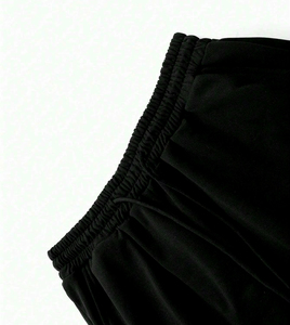 Pantalones de chándal acampanados ligeros de algodón orgánico para hombre 2026, personalizados con estampado 3D, cordón ajustable, tallas grandes, diseño apilado. - Product Image 3