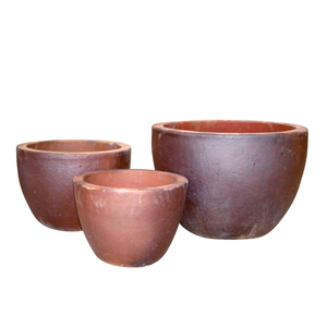 Haute qualité rustique RU-29 poterie décorative jardinières personnalisées pour la maison jardin meilleur prix originaire du Vietnam - Product Image 1