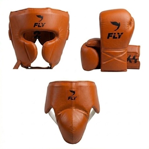 Nuevo Set de Entrenamiento de Boxeo de Cuero Hecho a Medida, Guantes de Kickboxing Súper Cómodos con Cordones, Último Modelo de Set de Boxeo Fly - Product Image 1
