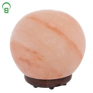 Lámpara de Sal del Himalaya de Piedra Natural con Base de Madera, Precio en Pakistán, Lámpara de Sal de Roca - Product Image 5