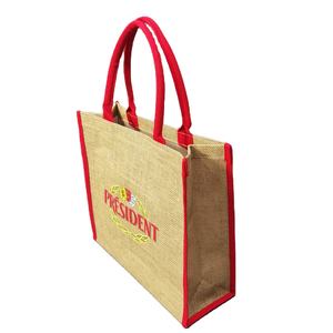 Wholesale Customizable Jute Grocery Shopping <b>Bag</b> with Logo Printing for Promotional Use - Product Image 4