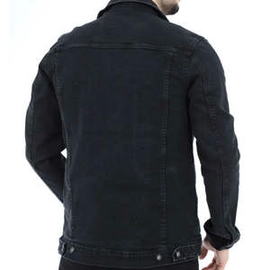 Chaqueta de Mezclilla de Primera Calidad, Color Sólido, Secado Rápido, Chaqueta de Mezclilla para Hombre, Chaqueta Casual de Alta Demanda para Hombre - Product Image 3