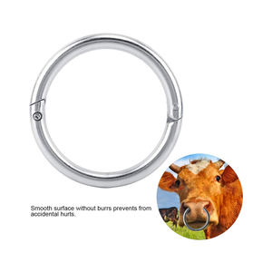 Anillo Nasal de Latón y Cobre de 2.5 Pulgadas, Instrumentos Veterinarios para Cabras, Caballos y Gatos, Alta Calidad, M/S SMART SMYTH, Económico - Product Image 6