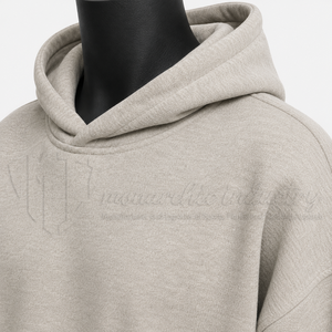 Sudadera con Capucha Oversize Personalizada de Algodón Grueso y Felpa, Estilo Pullover con Hombros Caídos, Ropa Urbana OEM ODM - Product Image 6