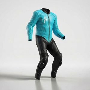 ชุดหนังมอเตอร์ไซค์ผู้ชาย ดีไซน์คุณภาพพรีเมียม สไตล์ล่าสุด ชุดแข่งหนังแท้สำหรับฤดูหนาว รับสั่งตัดตามแบบ - Product Image 6