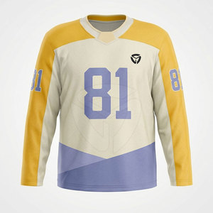 Ensemble d'uniformes de hockey sur glace pour équipes, tissu durable et respirant, coupe confortable, idéal pour les entraînements, les matchs et les activités sportives - Product Image 4