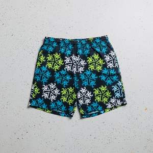 Shorts de plage d'été personnalisés pour hommes, grandes tailles, 100 % polyester, maillots de bain en toile, pantalons de plage pour enfants, design imprimé floral, boardshorts - Product Image 6