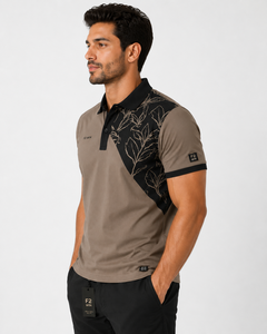 Chemise décontractée à manches courtes pour homme F2 WIN avec poche, séchage rapide, motif uni, tissu tricoté respirant, personnalisable - Product Image 6