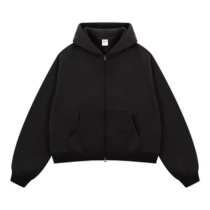 Sudadera con Capucha Premium al por Mayor de Alta Calidad con Puños y Dobladillo de Diseño, Sudadera Casual con Capucha para Entrenamiento Deportivo y Bordado - Product Image 1