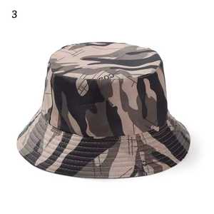 Chapeau Bob Unisexe Camouflage en Toile de Polyester pour Extérieur Printemps-Été 56-58CM Style Décontracté Adulte - Product Image 3