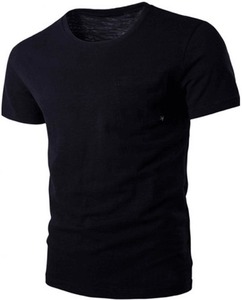 T-shirts décontractés pour hommes en polyester/coton, manches courtes, vierges, de haute qualité, en tissu maillé léger et respirant, grandes tailles, vente en gros - Product Image 1