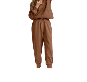 Casual Solid Color With Logo Plus Size Women's Printed Summer Tracksuit Sets Fleece Sportswear Breathable <b>Lightweight</b> <b>Hoodies</b> - Product Image 2
