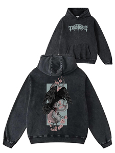 Últimas sudaderas con efecto ácido de peso pesado, 100% algodón, hechas a medida, con efecto ácido intenso, sudadera con capucha básica para hombre de Pakistán - Product Image 3
