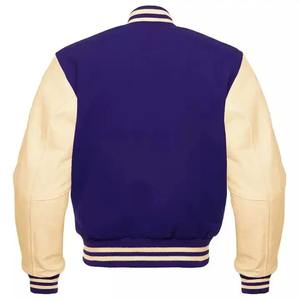 Chaqueta Varsity de Estilo Urbano para Hombre 2024, Chaqueta de Cuero de Alta Calidad con Cuello Alto Delgado, Nueva para Invierno - Product Image 6