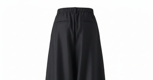 <b>Mens</b> Mid Wide Leg <b>Trousers</b> Vintage Loose Fit Straight Waist 100% Polyester Autumn Casual Retro OEM Service - Product Image 3