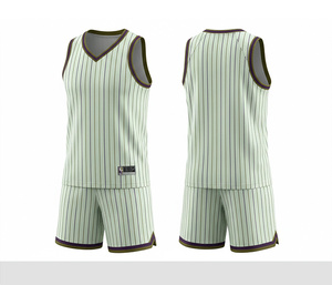 Conjunto de Uniforme de Baloncesto Personalizado, Transpirable, con Diseño Sublimado, Jersey y Pantalones Cortos, Ropa Deportiva para Hombres, Mujeres y Jóvenes - Product Image 6