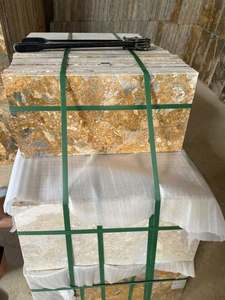 หินเบรกเซียสีเหลืองขัดเงาคุณภาพสูงสำหรับปูพื้นทางเดิน ตกแต่งภูมิทัศน์ รีสอร์ท วิลล่า ร้านอาหาร เวียดนาม หินถังถัง - Product Image 4