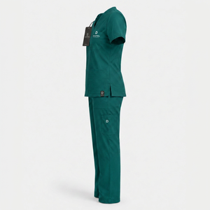 Knitted Customized Work Wear Hospital Uniform Sets Private Label Comfortable <b>Plus</b> <b>Size</b> Nurse Jogger <b>Scrubs</b> Uniforms Stretch - Product Image 6