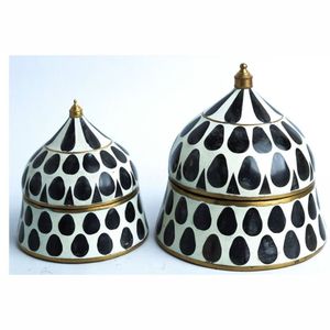 Antique Sinclair Suri <b>box</b> Bone inlay <b>Box</b> in Black & White <b>for</b> storage and jewelry storage <b>box</b> <b>for</b> women jewelry by Craftsy Home - Product Image 3