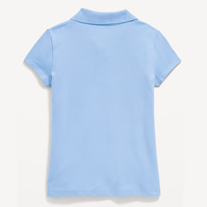เสื้อโปโลนักเรียนผ้าฝ้ายสีดำพิมพ์โลโก้ตามสั่งสำหรับชุดนักเรียน - Product Image 5