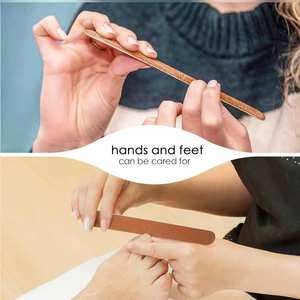 Mini Lima de Uñas de Acero Inoxidable con Doble Borde Curvo para Detallado de Precisión y Limaado Más Rápido - Product Image 6