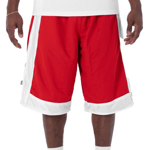 Shorts de basketball en mesh gris pour homme, coupe ample, vêtements de sport, collection 2026 - Product Image 4