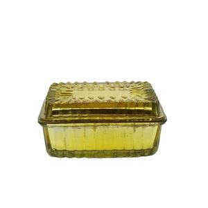 Grand plat de stockage de beurre de qualité à l'exportation en verre avec couvercle en forme de rectangle à prix réduit par le fournisseur indien - Product Image 5