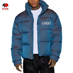 เสื้อแจ็คเก็ตพัฟเฟอร์แบบสั่งทำพิเศษสำหรับผู้ชายจาก Ryan Pro Gear ผลิตจากผ้าระบายอากาศได้ดี พร้อมโลโก้ที่ปรับแต่งได้ - Product Image 4