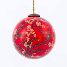 Plaque ronde en papier mâché avec gnome de Noël, décoration murale suspendue « Home Sweet Gnome » - Product Image 2