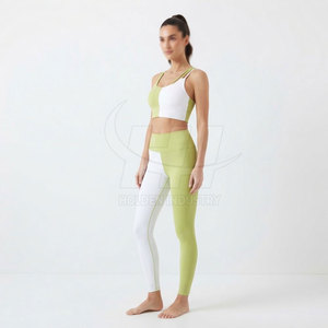 Conjuntos de yoga para mujer, cómodos y ligeros, con tela flexible para gimnasio, correr, yoga y entrenamiento. - Product Image 3