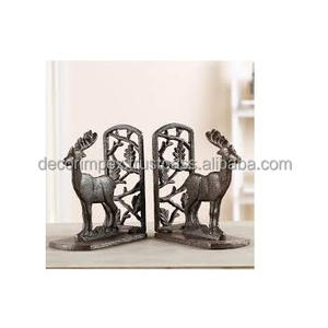 Serre-livres à tête de cheval Souvent en métal comme l'aluminium ou la résine avec une finition argentée ou polie - Product Image 5