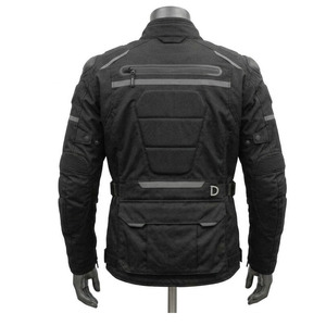 Chaqueta de Cordura para Motociclismo de Aventura, Resistente al Viento e Impermeable, con Paneles Reflectantes y Múltiples Bolsillos - Product Image 3